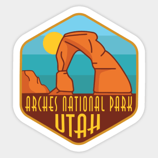 Arches National Park - Utah - Day Sticker